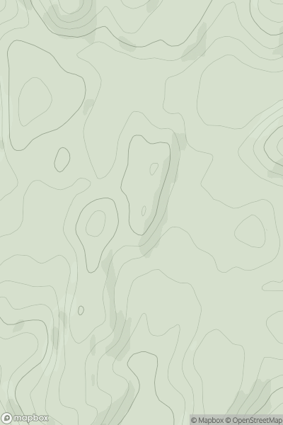 Thumbnail image for Barr Mor [Oban to Loch Fyne] [NR805977] showing contour plot for surrounding peak